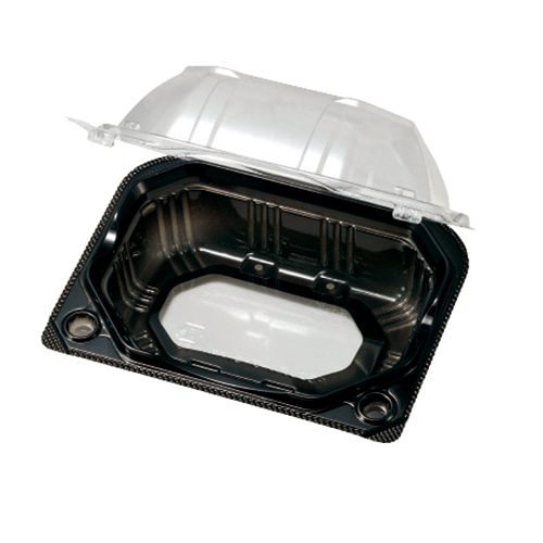 エフピコチューパ 青果物汎用容器　PSクリアルーフS（深） 9H　BLW CP007426 100枚/袋（ご注文単位12袋）【直送品】