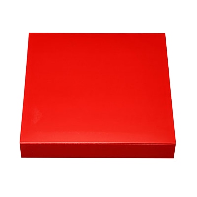 エフピコチューパ 仕出し弁当容器　紙ボックス　一体型 80-80 シャインレッド 50枚/袋（ご注文単位6袋）【直送品】