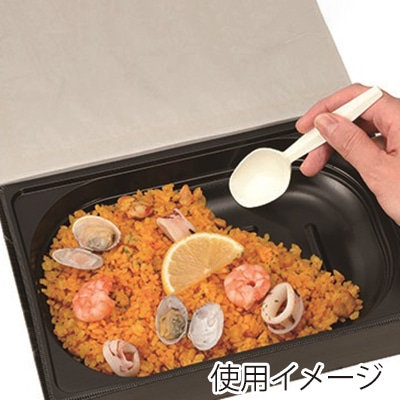 エフピコチューパ 仕出し弁当容器 紙ボックス MSD中仕切 80-55 K-1 黒 50枚/袋(ご注文単位6袋)【直送品】