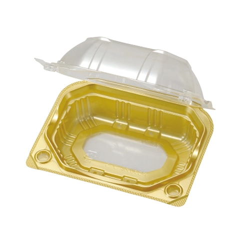 エフピコチューパ 青果物汎用容器　PSクリアルーフS 9H　GLW CP007470 100枚/袋（ご注文単位12袋）【直送品】