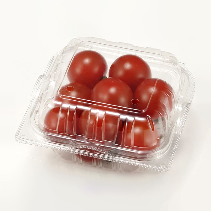 エフピコチューパ ミニトマト容器 YTR140.4H CP007541 100枚/袋(ご注文単位15袋)【直送品】