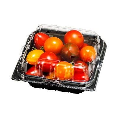エフピコチューパ ミニトマト容器 YTR190.4H CP007554 100枚/袋(ご注文単位12袋)【直送品】