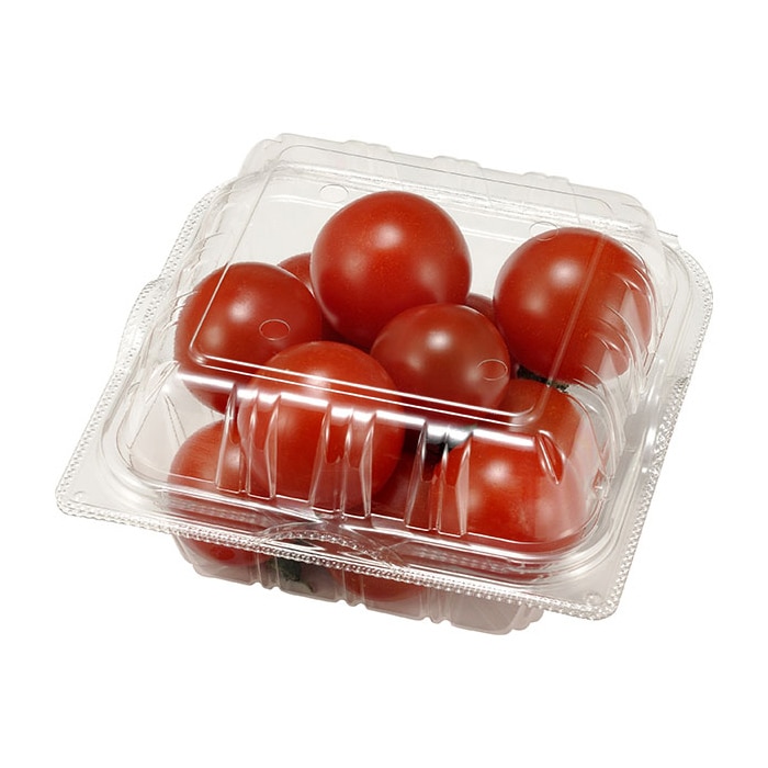 エフピコチューパ ミニトマト容器 YTR200.4H CP007561 100枚/袋(ご注文単位8袋)【直送品】