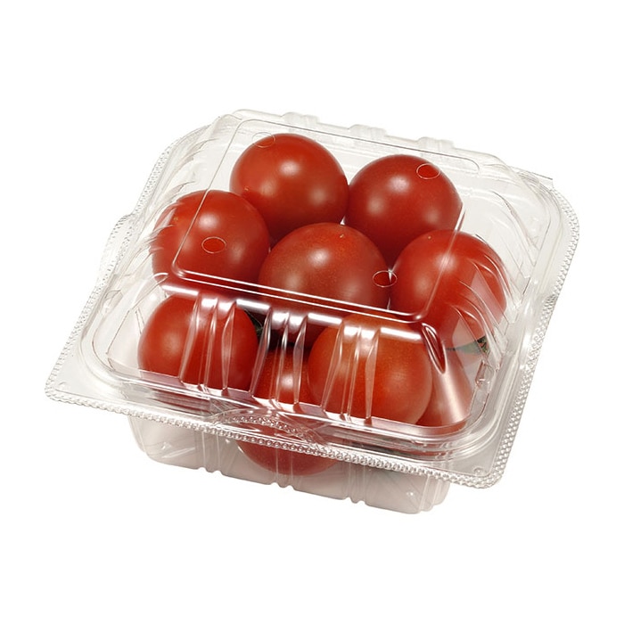 エフピコチューパ ミニトマト容器 YTR210.4H CP007562 100枚/袋(ご注文単位8袋)【直送品】