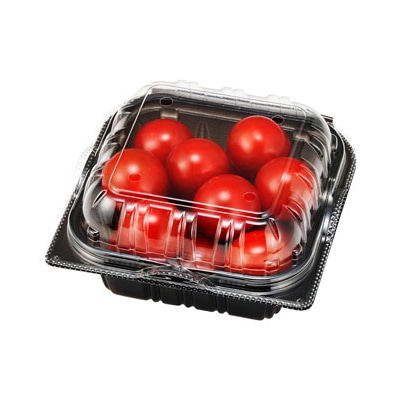 エフピコチューパ ミニトマト容器 YTR180.4H BLW CP007569 100枚/袋(ご注文単位15袋)【直送品】