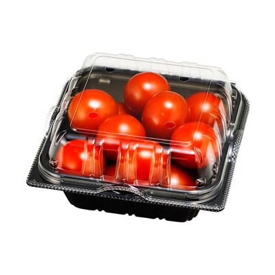エフピコチューパ ミニトマト容器 YTR200.4H BLW CP007571 100枚/袋(ご注文単位8袋)【直送品】