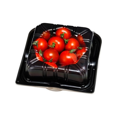 エフピコチューパ ミニトマト容器 YTR290.4H BLW CP007574 100枚/袋(ご注文単位6袋)【直送品】