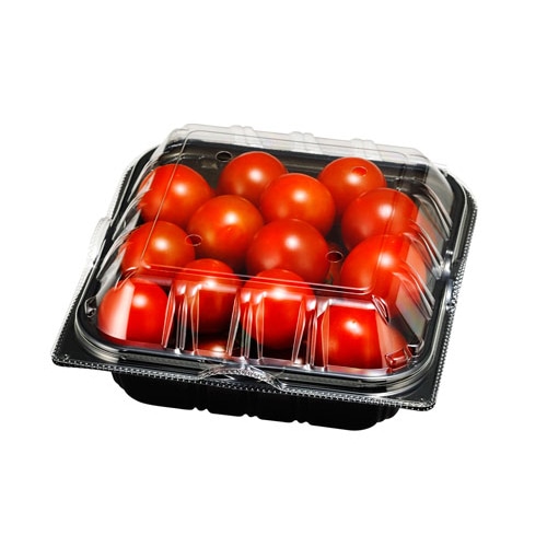 エフピコチューパ ミニトマト容器 YTR290.4H BLW CP007574 100枚/袋(ご注文単位6袋)【直送品】