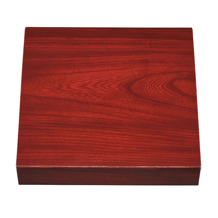 エフピコチューパ 仕出し容器　一体型紙ボックス　エコ折蓋 70-70　FSM うるし赤 50枚/袋（ご注文単位6袋）【直送品】