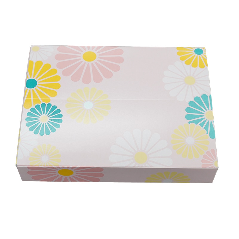 エフピコチューパ 仕出し弁当容器 紙ボックス エコ折蓋 70-55 FSM はなはな 50枚/袋(ご注文単位6袋)【直送品】