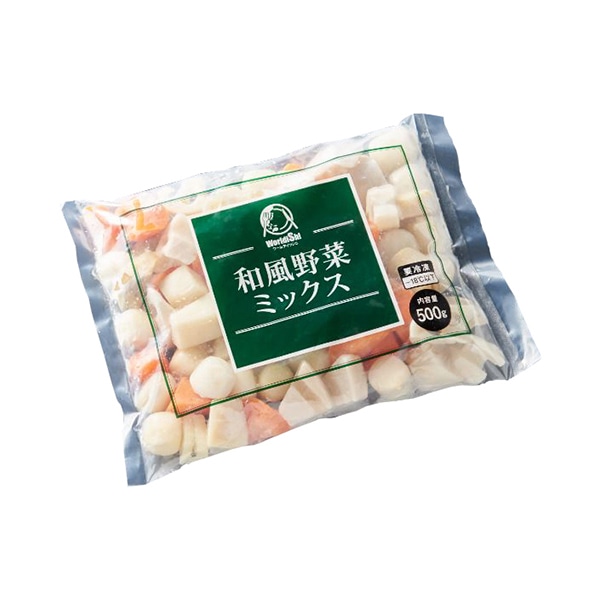 和風野菜ミックス 500g 冷凍 1個※軽（ご注文単位1個）※注文上限数12まで【直送品】
