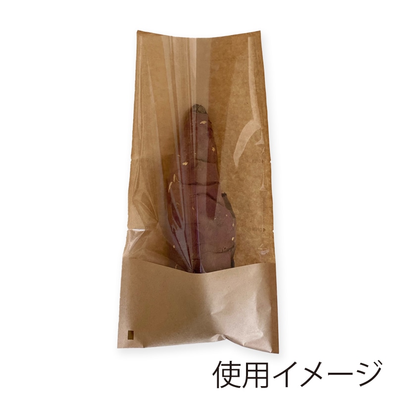 マド付き焼き芋袋 平 100枚/袋