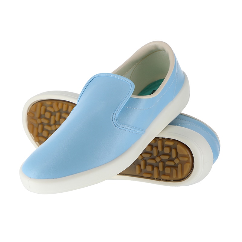 弘進ゴム 厨房靴 シェフメイト α-4000 スカイ 24.5cm E0634BD 1組(ご注文単位20組)【直送品】