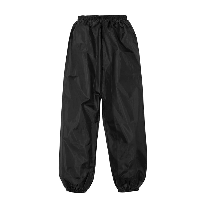 弘進ゴム 作業用パンツ　ポリパンツ　裾ゴム PP-13 ブラック　M 1枚（ご注文単位5枚）【直送品】