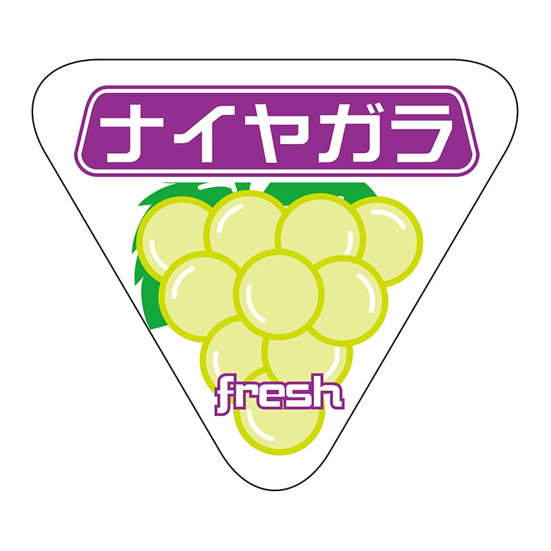 ヒカリ紙工 シール SMラベル 400枚入 N6862 ナイヤガラ イラスト入 1袋(ご注文単位1袋)【直送品】