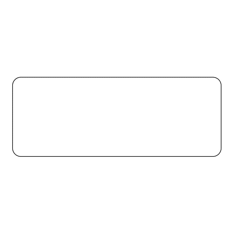 ヒカリ紙工 シール　SMラベル 1000枚入 N9532 透明 19X50 長方形2Rヌキ　1袋（ご注文単位1袋）【直送品】