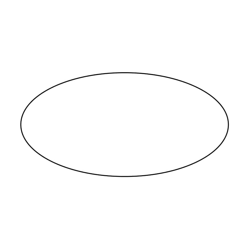 ヒカリ紙工 シール　SMラベル 1000枚入 N9533 透明 15X30 ダ円 ヌキ　1袋（ご注文単位1袋）【直送品】