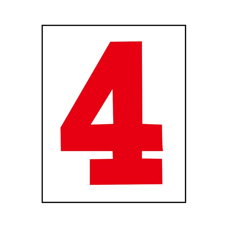 ヒカリ紙工 シール　SMラベル 1000枚入 S1124 4(小)　1袋（ご注文単位1袋）【直送品】