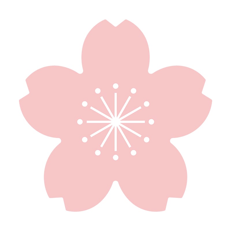 ヒカリ紙工 シール SMラベル 120枚入 イ3983 花桜 1袋(ご注文単位1袋)【直送品】