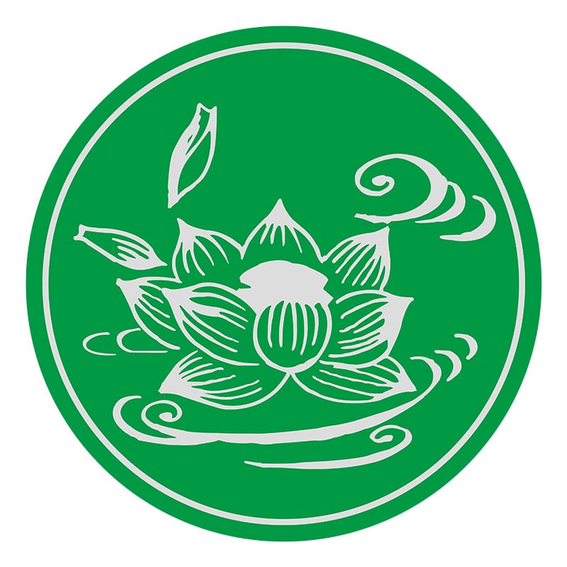 ヒカリ紙工 シール　SMラベル 500枚入 K0046 はす　1袋（ご注文単位1袋）【直送品】