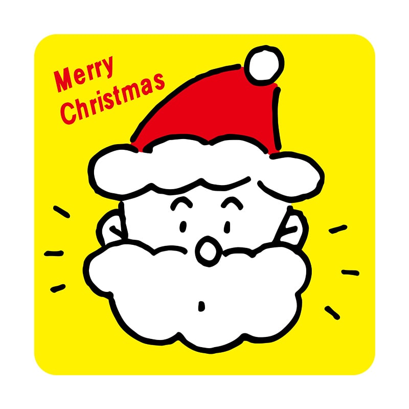 ヒカリ紙工 シール SMラベル 750枚入 B0624 MERRY CHRISTMAS 1袋(ご注文単位1袋)【直送品】