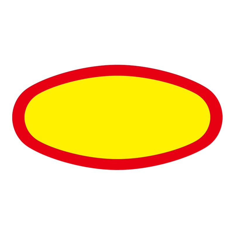 ヒカリ紙工 シール SMラベル 1000枚入 F5114 バナナ ムジ 1袋(ご注文単位1袋)【直送品】