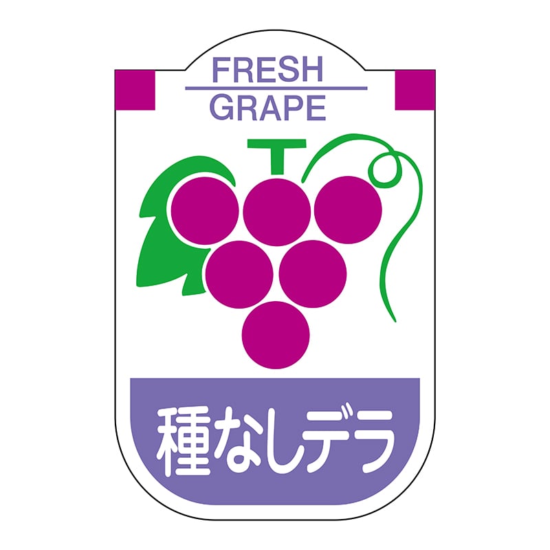 ヒカリ紙工 シール SMラベル 450枚入 サ4433 種なしデラ 1袋(ご注文単位1袋)【直送品】