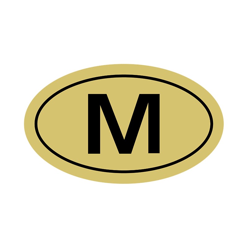 ヒカリ紙工 シール　SMラベル 1000枚入 ラ8501 M　1袋（ご注文単位1袋）【直送品】