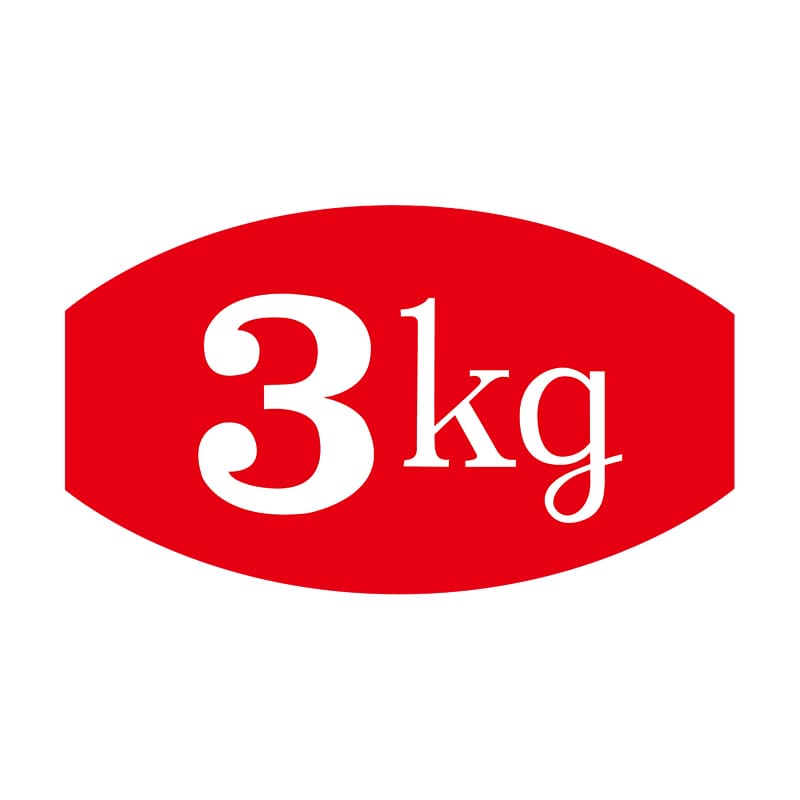 ヒカリ紙工 シール　SMラベル 1000枚入 ラ8542 3Kg　1袋（ご注文単位1袋）【直送品】