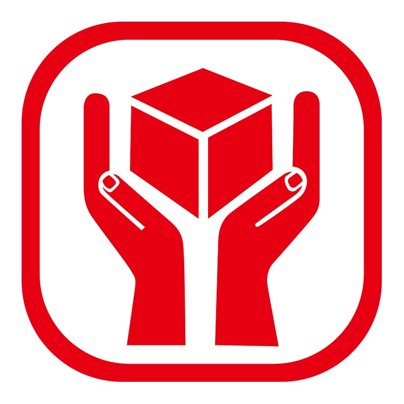 ヒカリ紙工 シール　SMラベル 500枚入 ラ8551 取扱注意　1袋（ご注文単位1袋）【直送品】