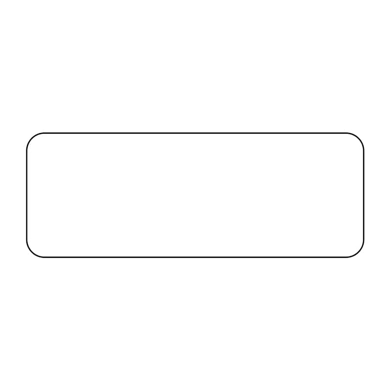 ヒカリ紙工 シール　SMラベル 600枚入 W6193 白 14×38 ぬき　1袋（ご注文単位1袋）【直送品】