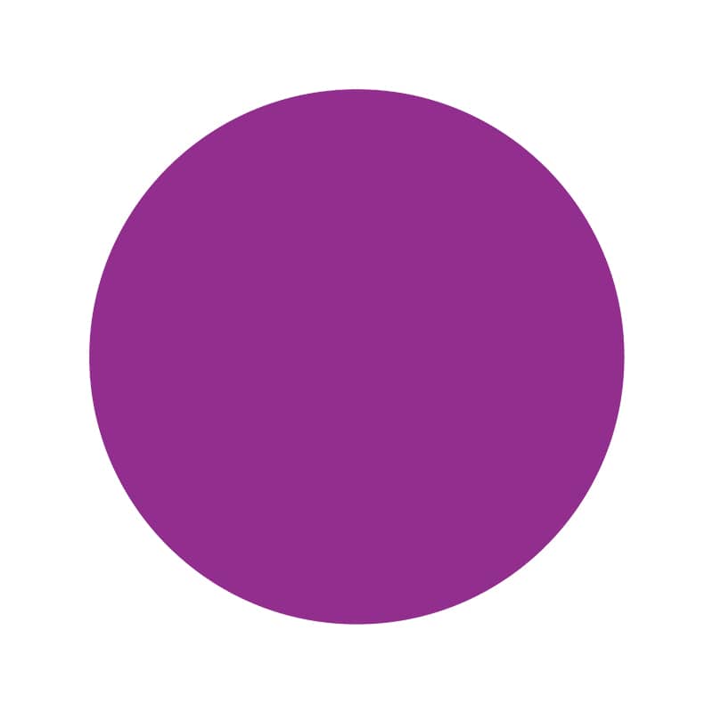 ヒカリ紙工 シール　SMラベル 1000枚入 W6217 紫 18φ ヌキ　1袋（ご注文単位1袋）【直送品】