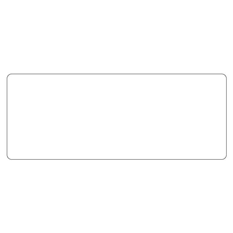 ヒカリ紙工 シール　SMラベル 400枚入 W6256 訂正用 37×95 2Rヌキ　1袋（ご注文単位1袋）【直送品】