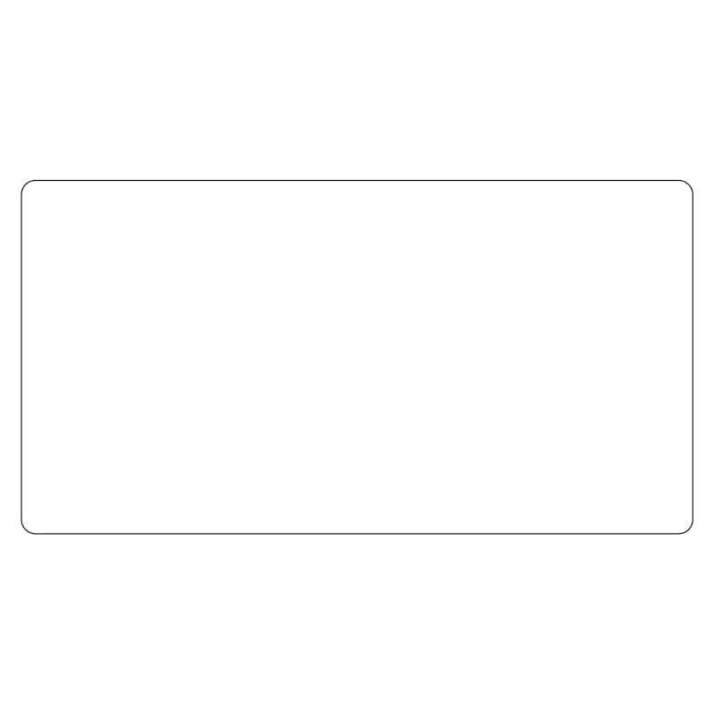 ヒカリ紙工 シール　SMラベル 300枚入 W6257 訂正用 50×95 2Rヌキ　1袋（ご注文単位1袋）【直送品】