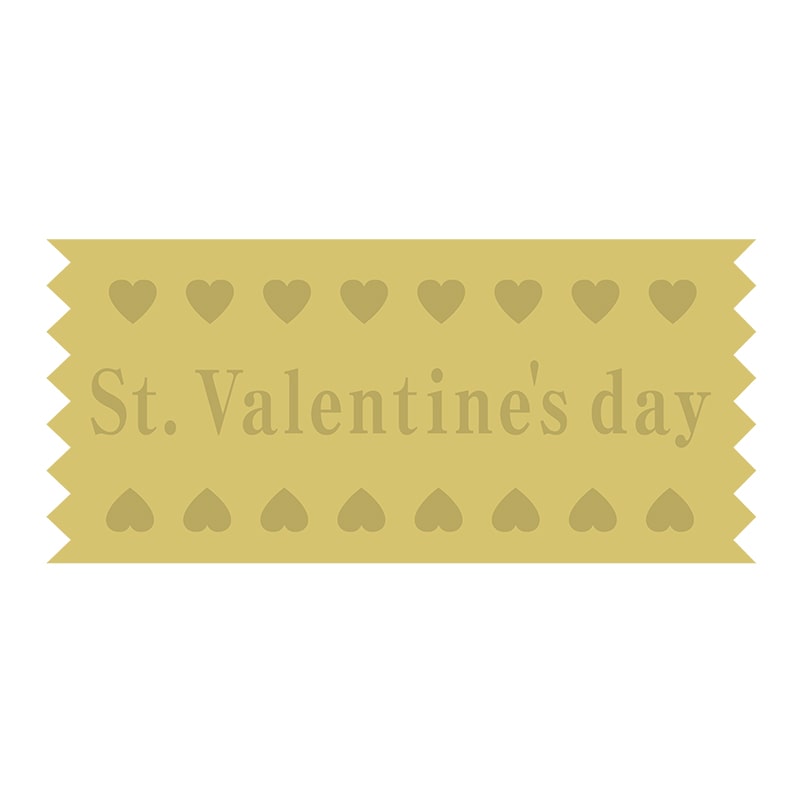 ヒカリ紙工 シール SMラベル 350枚入 2H004 St.Valentine’sDay 1袋(ご注文単位1袋)【直送品】