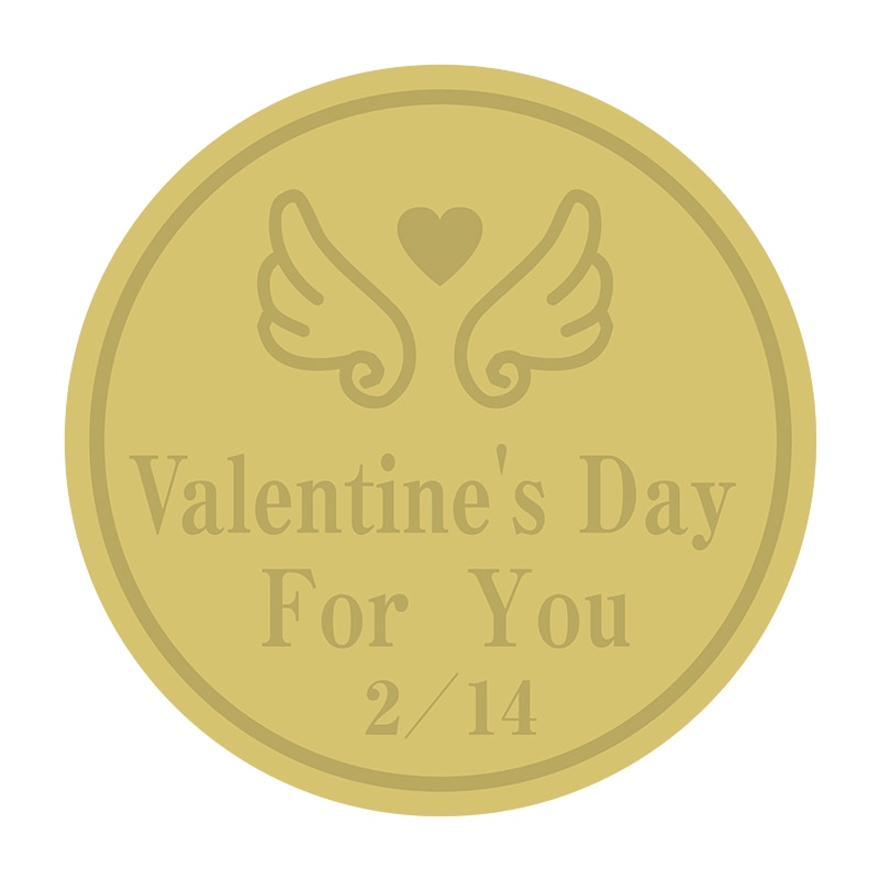 >ヒカリ紙工 シール SMラベル 200枚入 2H006 Valentine’sDay 1袋(ご注文単位1袋)【直送品】