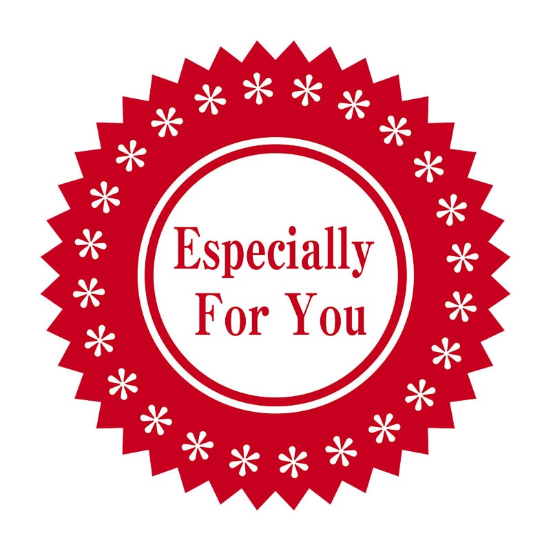 ヒカリ紙工 シール　SMラベル 200枚入  2H068 EspeciallyForYou　1袋（ご注文単位1袋）【直送品】