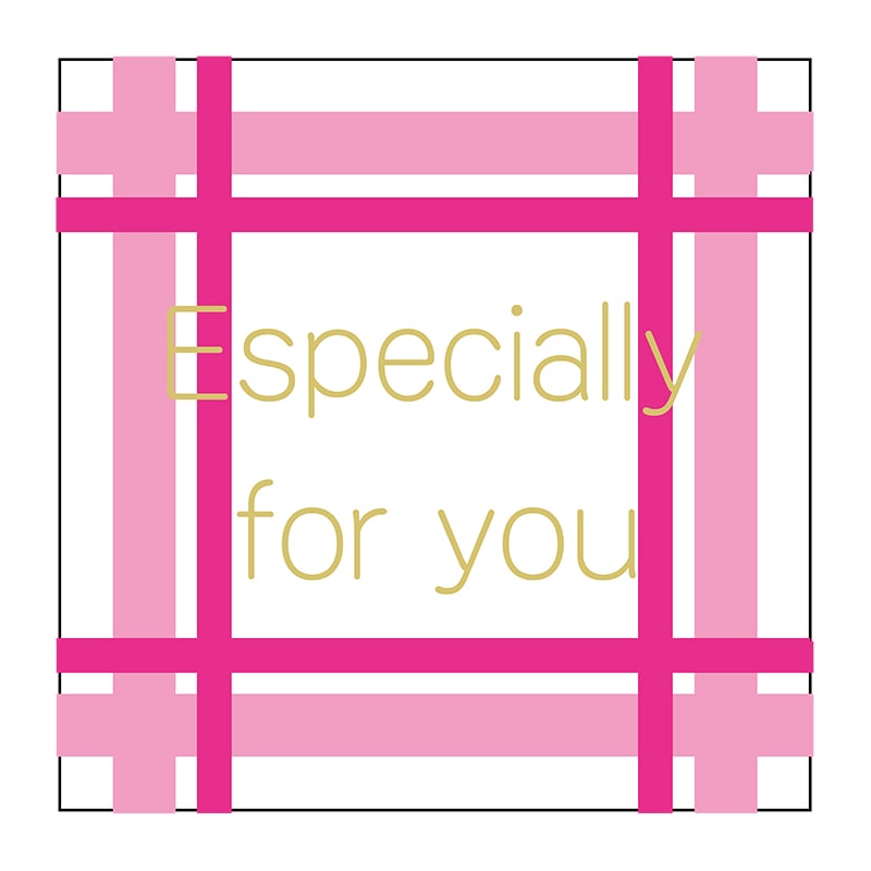 ヒカリ紙工 シール　SMラベル 200枚入  2H073 EspeciallyForYou　1袋（ご注文単位1袋）【直送品】