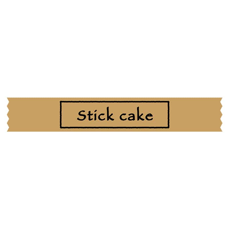 ヒカリ紙工 シール　SMラベル 300枚入 SO282 Stick cake　1袋（ご注文単位1袋）【直送品】