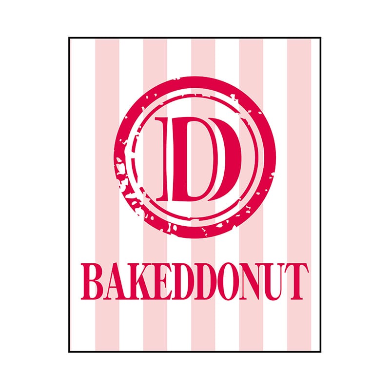 ヒカリ紙工 シール　SMラベル 500枚入 SO329 BAKEDDONUT　1袋（ご注文単位1袋）【直送品】