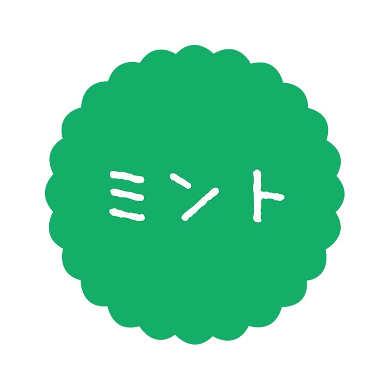 ヒカリ紙工 フレーバーシール　SMラベル 300枚入 SO-514  ミント　1袋（ご注文単位1袋）【直送品】