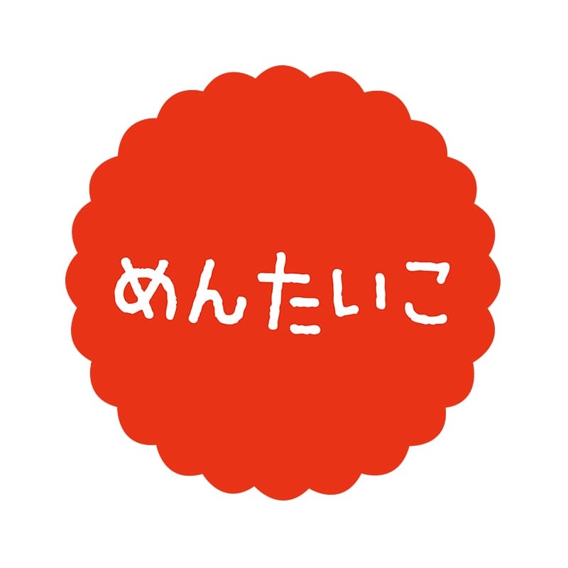 ヒカリ紙工 フレーバーシール　SMラベル 300枚入 SO-520  めんたいこ1袋（ご注文単位1袋）【直送品】