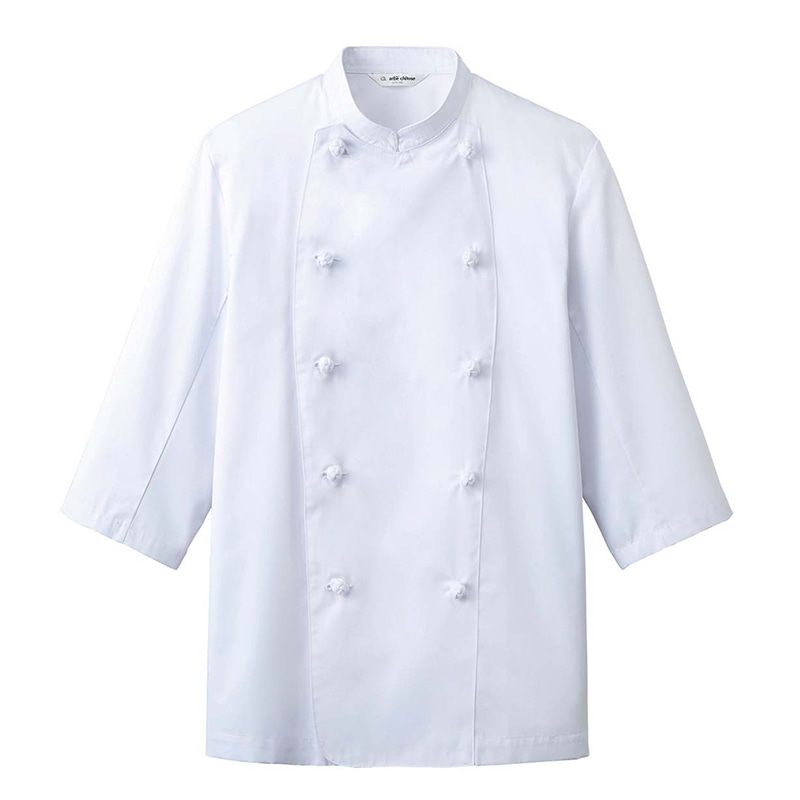 男女兼用コックコート（七分袖）AS-7828　S   1個（ご注文単位1個）【直送品】