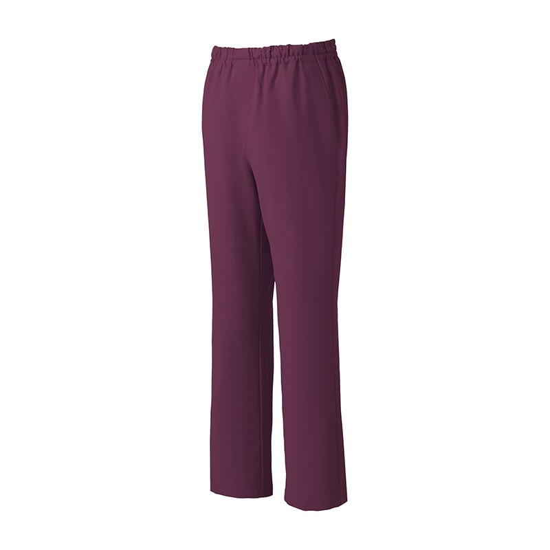 スクラブパンツ 兼用 MZ-0019 LL ワイン 1個(ご注文単位1個)【直送品】