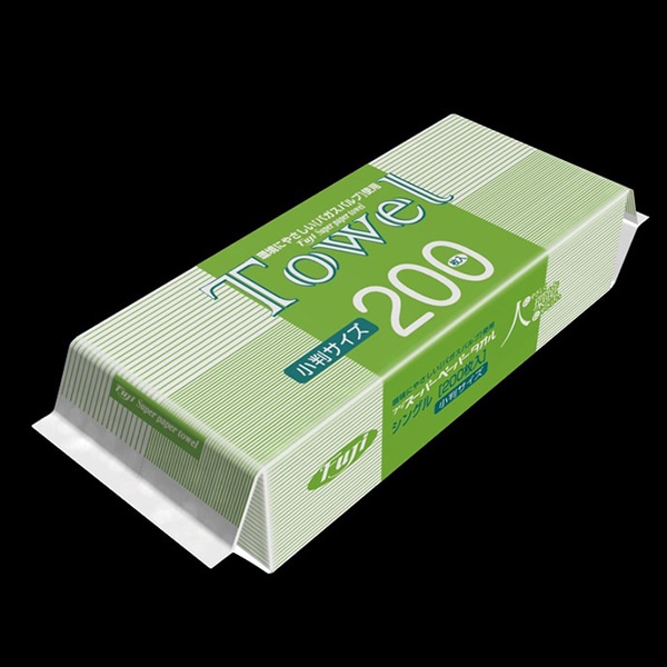 尚美堂 スーパーペーパータオル 小判　200枚入 962900 1外袋/袋（ご注文単位40袋）【直送品】