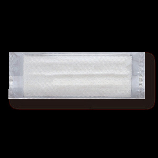 尚美堂 おしぼり スーパークリーン 平型 無地 20264 100個/袋(ご注文単位16袋)【直送品】