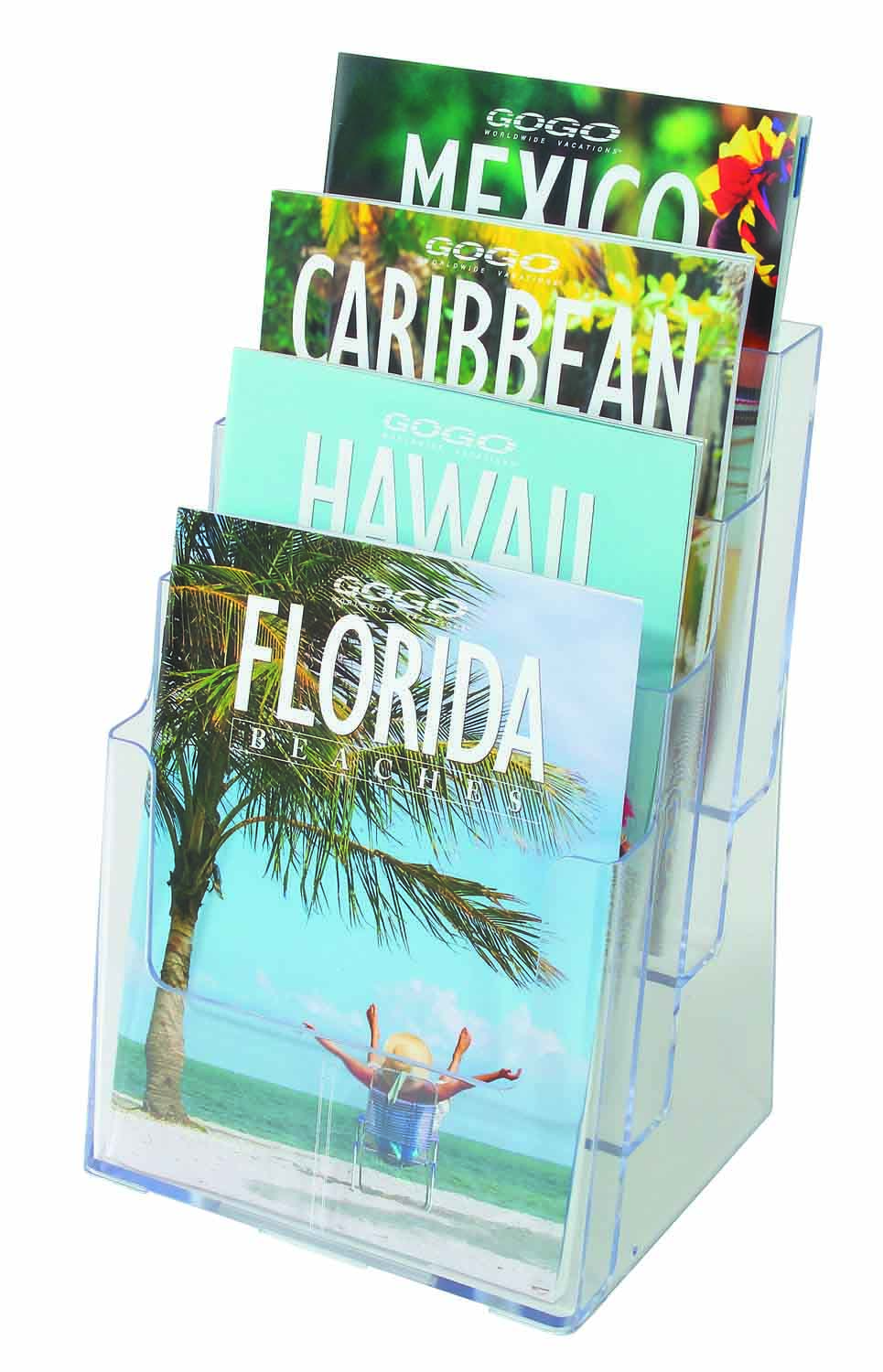 クルーズ カタログケース A4判4段 CR77401 1個