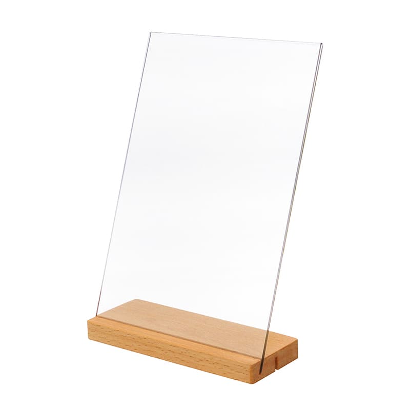 クルーズ サインホルダー 2WAY 木製スタンド A4縦 SW-401 1個（ご注文単位20個）【直送品】