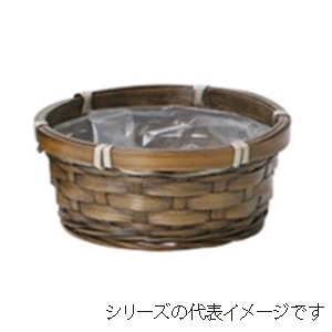 ヒルトップ アレンジ鉢 バンブー φ13cm DA62 1個(ご注文単位30個)【直送品】