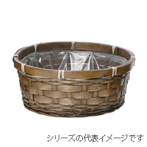 ヒルトップ アレンジ鉢 バンブー φ16cm DA63 1個(ご注文単位16個)【直送品】
